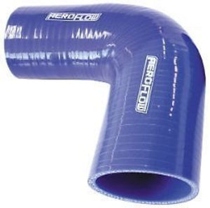 Aeroflow AF9003-200-150 Silicone Hose Reducer 90 Deg; Blue I.D 2.00-1.50" 51-38mm 4.5mm 125mm L 9003-200-150