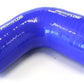 Aeroflow AF9003-275-200 Silicone Hose Reducer 90 Deg; Blue I.D 2.75-2.00" 70-50.8mm 5.3mm 125mm Long 9003-275-200