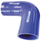 Aeroflow AF9003-375-300 Silicone Hose Reducer 90 Deg; Blue I.D 3.75-3.00" 95-76mm Wall 5.3 x 125mm 9003-375-300
