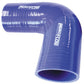 Aeroflow AF9003-375-300 Silicone Hose Reducer 90 Deg; Blue I.D 3.75-3.00" 95-76mm Wall 5.3 x 125mm 9003-375-300