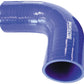 Aeroflow AF9003-400 Silicone Hose 90 Deg; Blue I.D4.00" 102mm Wall 5.3mm 150mm Leg AF9003-400