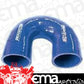 Aeroflow Performance Products AF9006-100 Silicone Hose 180 Deg; Blue I.D 1.00" 25.4mm Wall 4.5mm 100mm Leg AF9006-100