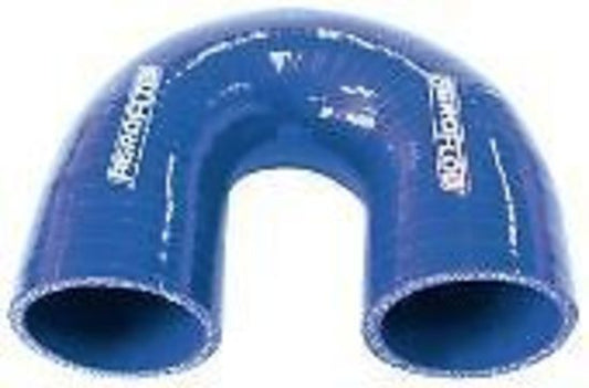 Aeroflow AF9006-300 Silicone Hose 180 Deg; Blue I.D 3.00" 76mm Wall 5.3mm 100mm Leg AF9006-300