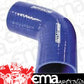 Aeroflow Performance Products AF9008-325 Silicone Hose 67 Deg; Blue I.D 3.25" 82mm Wall 5.3mm 125mm Leg AF9008-325
