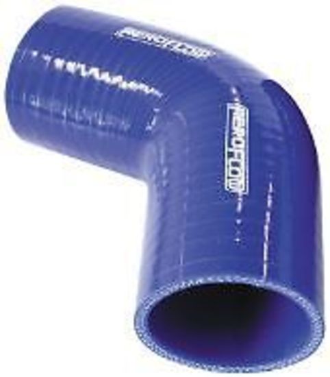 Aeroflow Performance Products AF9008-325 Silicone Hose 67 Deg; Blue I.D 3.25" 82mm Wall 5.3mm 125mm Leg AF9008-325