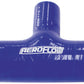 Aeroflow AF9044-250-100 Silicone Tee Piece 2-1/2" 63mm On Run & 1" 25mm On Side Blue100mm Long On Run50mm On Side