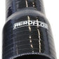 Aeroflow AF9201-137-125 Silicone Hose Reducer Str Black I.D 1.375-1.25" 35-32 mm 4.5mm 127mm L 9201-137-125