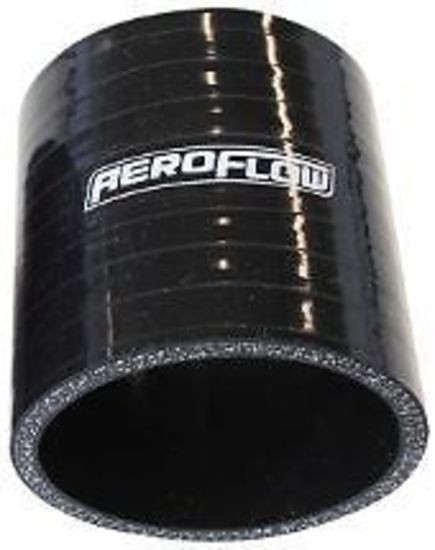 Aeroflow Performance Products AF9201-175 Silicone Hose Str Black I.D 1.75" 45mm Wall 4.5mm 76mm Long AF9201-175