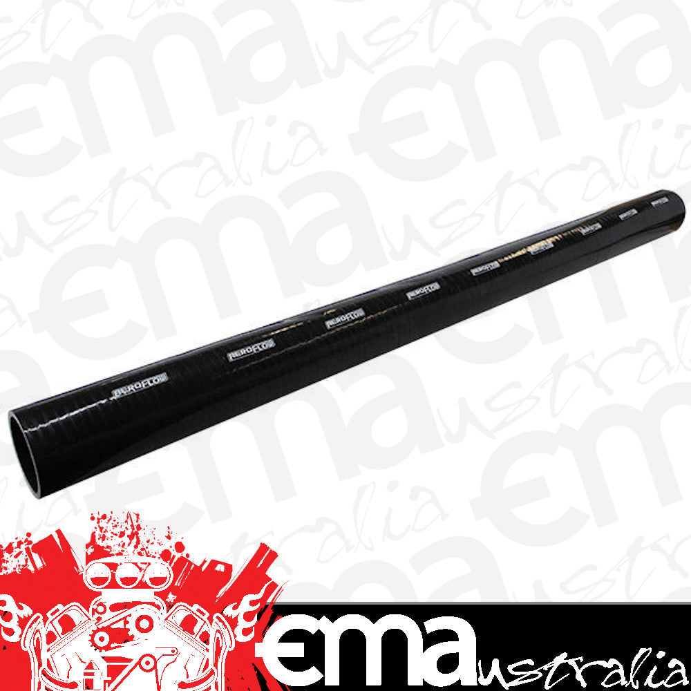 Aeroflow AF9201-175L Silicone Hose Str Black I.D 1.75" 45mm Wall 4.5mm 1M Long AF9201-175L