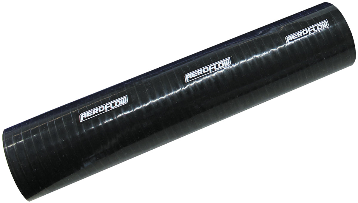 Aeroflow AF9201-375M Silicone Hose Str Black I.D 3.75" 95mm Wall 5.3mm 300mm Long AF9201-375M
