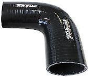 Aeroflow AF9203-150-100 Silicone Hose Reducer 90 Deg; Black I.D 1.50-1.00" 38-25mm 4.5mm 125mm L AF9203-150-100