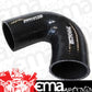 Aeroflow Performance Products AF9205-200 Silicone Hose 135 Deg; Black I.D 2.00" 51mm Wall 5.3mm 100mm Leg AF9205-200