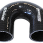 Aeroflow AF9206-300 Silicone Hose 180 Deg; Black I.D 3.00" 76mm Wall 5.3mm 100mm Leg AF9206-300