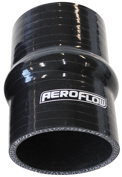 Aeroflow Performance Products AF9211-400 Silicone Hump Hose Str Black I.D 4.00" 102mm Wall 5.3mm 100mm Long AF9211-400