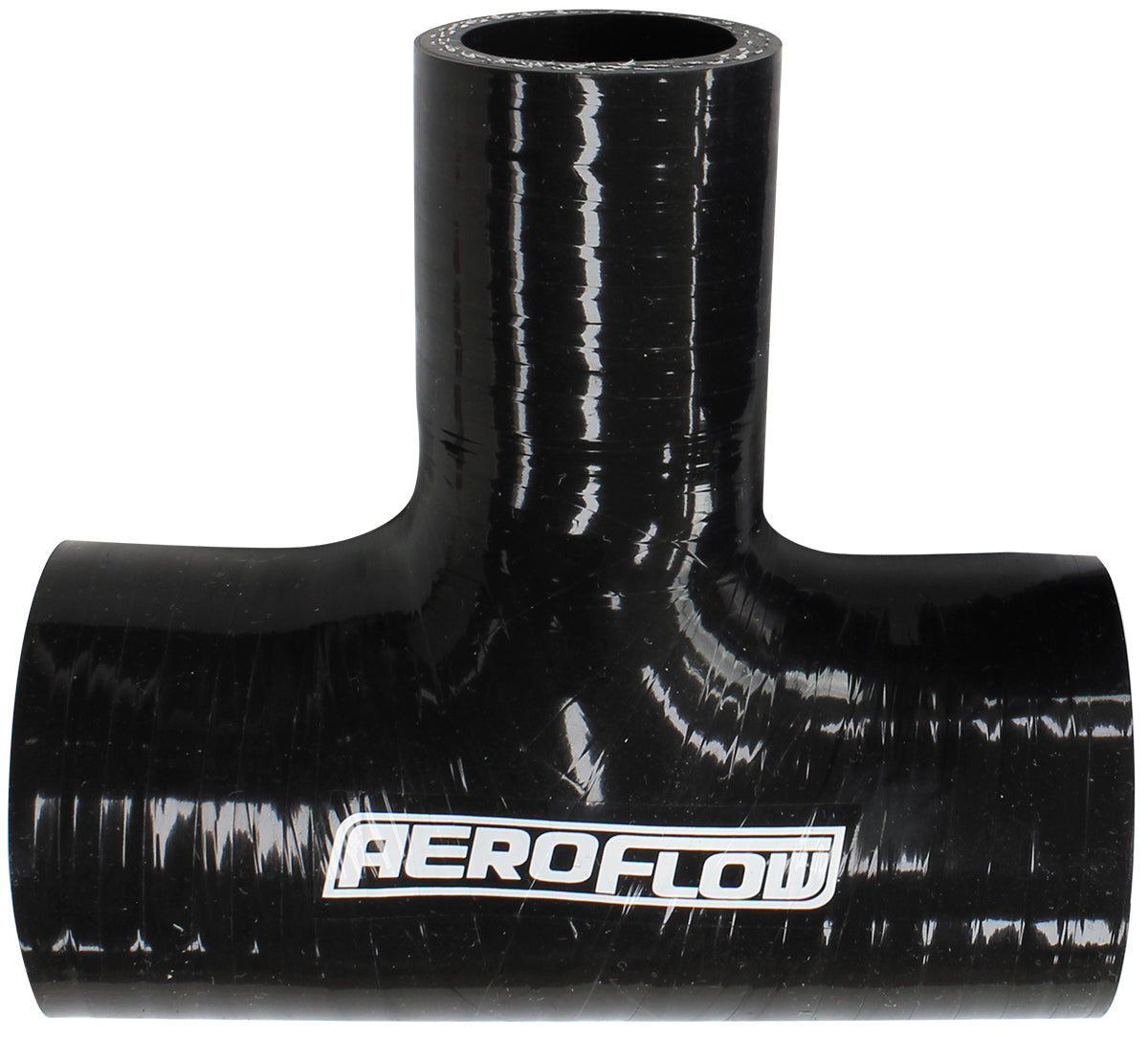 Aeroflow AF9244-300-137 Silicone Tee Piece 3" 76mm Run & 1-3/8" 35mm Side Black 100mm Long On Run50mm On Side