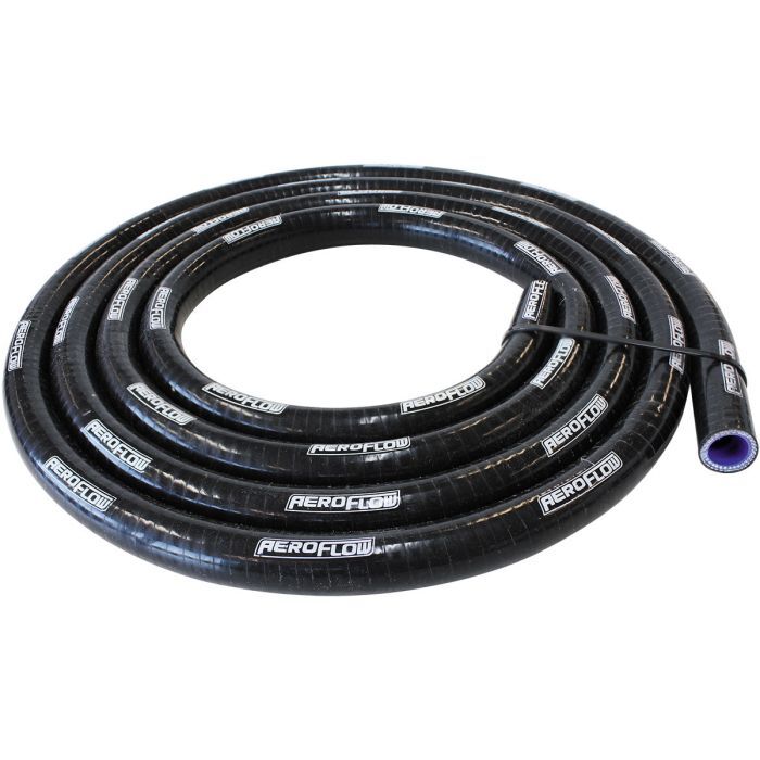 Aeroflow AF9255-062-5 Gloss Black Reinforced Silicone Heater Hose 5/8" (16mm) I.D 5ft. (1.5 metre) Length