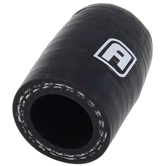 Aeroflow AF9289-062-01 Gloss Black Silicone Heater Hose Block Off Cap 5/8" (16mm) I.D Sold Individually, 3 Ply Polyester
