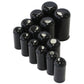 Aeroflow AF9290-016-01 Metric Vacuum Blank Off Plug Kit (16 piece) Black Finish
