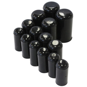 Aeroflow AF9290-016-01 Metric Vacuum Blank Off Plug Kit (16 piece) Black Finish