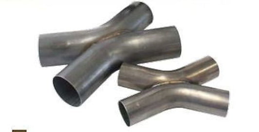 Aeroflow AF9508-3500 3-1/2" O.D Exhaust x Pipe 45 Deg Bends 304 Stainless Steel