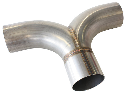 Aeroflow AF9544-2500 304 S/S Y - Pipe 2-1/2" Radiusflow Bend 2-1/2" O.D