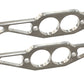 Aeroflow AF9551-1000 SBC Header Flanges Set 1-5/8" Round Port 1.63"