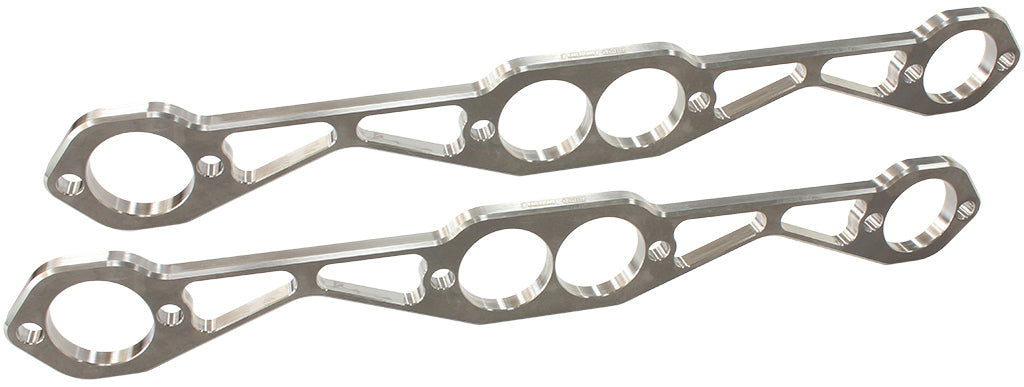 Aeroflow AF9551-1000 SBC Header Flanges Set 1-5/8" Round Port 1.63"
