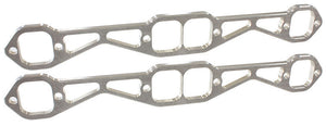 Aeroflow AF9551-1002 SBC Header Flanges Set 1-7/8" Square Port 1.88 x 1.88" Port
