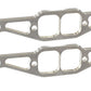 Aeroflow AF9551-1002 SBC Header Flanges Set 1-7/8" Square Port 1.88 x 1.88" Port