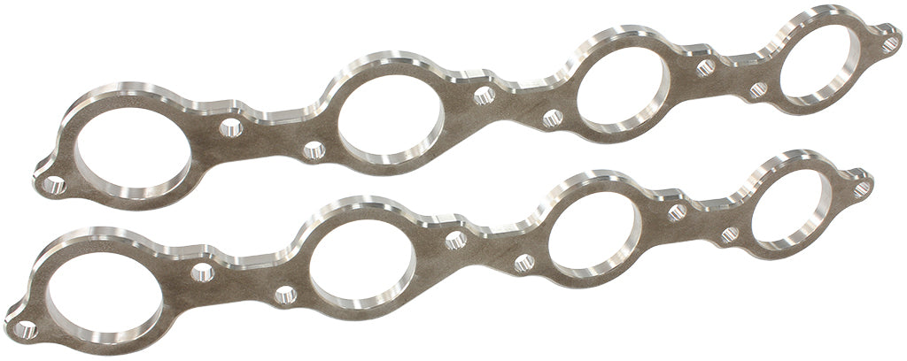 Aeroflow AF9551-1004 BBC Header Flanges Set 2" Round Port 2.00" Port