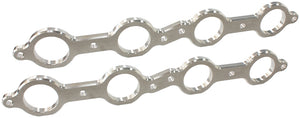 Aeroflow AF9551-1005 LS Chev Header Flanges 1-3/4" Round Port 1.75" Port