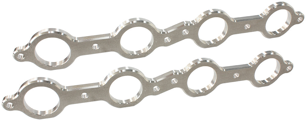 Aeroflow AF9551-1005 LS Chev Header Flanges 1-3/4" Round Port 1.75" Port