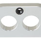 Aeroflow AF9551-1011 SBC Aluminium Adapter Kit Use Large Pipe - Std Pattern Head
