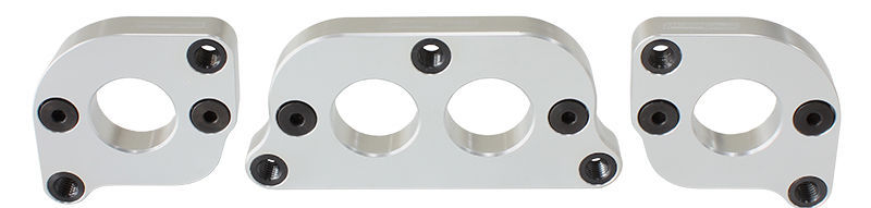 Aeroflow AF9551-1011 SBC Aluminium Adapter Kit Use Large Pipe - Std Pattern Head