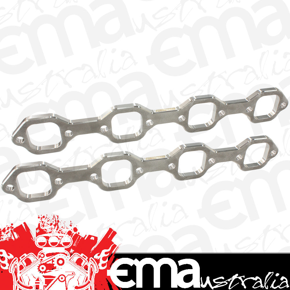 Aeroflow AF9551-1013 Ford 289-351W Header Flanges 1-3/4" Square Port Victor Jnr