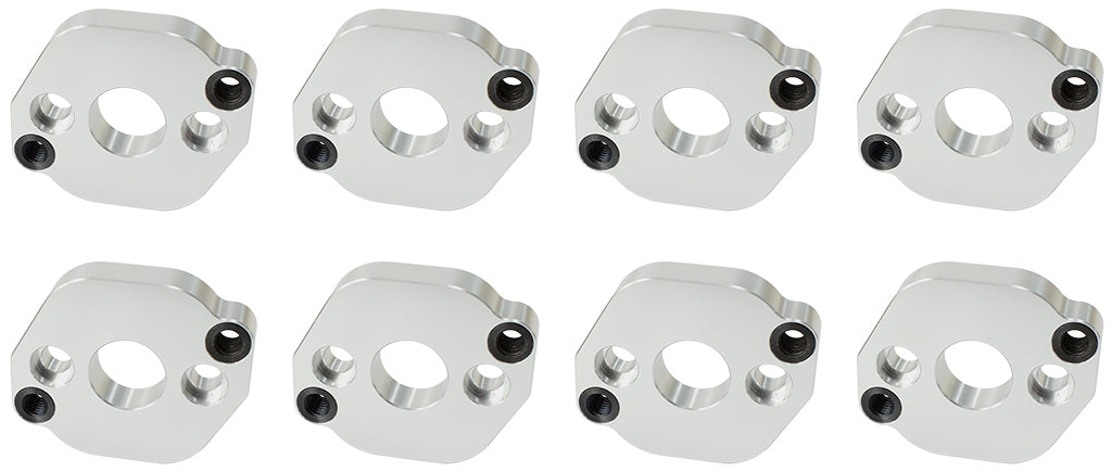 Aeroflow AF9551-1016 SBF Aluminium Adapter Kit Use Large Pipe - suits 2.0" Patter