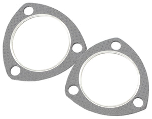 Aeroflow AF9554-2500 2.5" 3 Bolt Gasket Set (Pair) Gaskets Use with AF9551-0011