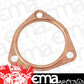 Aeroflow AF9559-2500 2.5" Copper Embossed 3 Bolt Gaskets Use with AF9551-0011