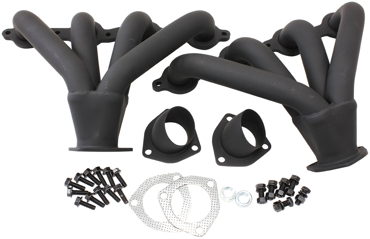 Aeroflow AF9599-1001 GM LS Block Huggers Natutral Steel Finish