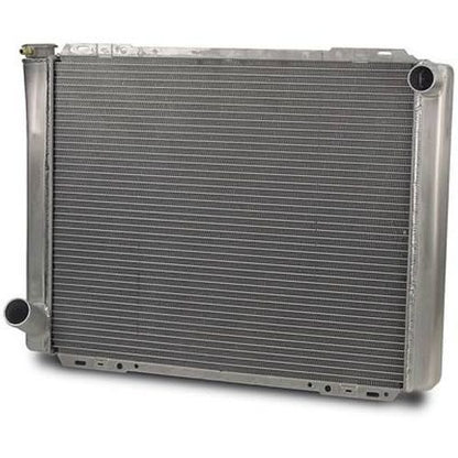 AFCO UNIVERSAL CROSS FLOW RADIATOR Ford STYLE 26" X 19" RH IN/LH OUT AFC80103FN