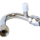 Aeroflow AFFCE-08135B -8 A/C W/Charge Port 135 Deg Stainless