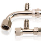 Aeroflow AFFCE-08B -8 Airconditioning Fitting with Charge Port Straight