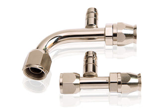 Aeroflow AFFCE-08B -8 Airconditioning Fitting with Charge Port Straight