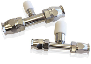 Aeroflow AFFCEL-06B -6 Airconditioning Fitting Inline Charge Port Straight