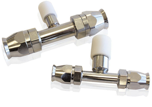 Aeroflow Performance Products AFFCEL-06B 6 Airconditioning Fitting Inline Charge Port Straight