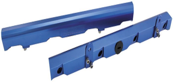 Holden Commodore VT VX VY VZLS1 5.7L V8 Finish; Blue Anodised VZ LS1 AEROFLOW BILLET ALLOY FUEL RAIL KIT Aeroflow Performance Products AFLS1KIT