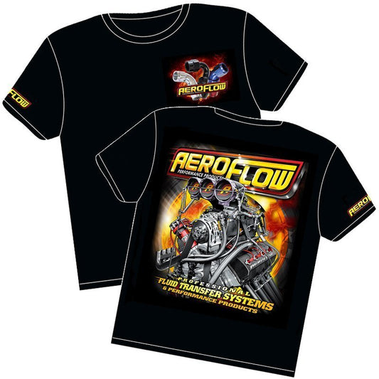 Aeroflow Nitro Hemi Black T-Shirt