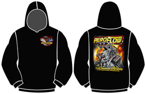 Aeroflow 'Nitro Hemi' Black Hoody (XX-Large) (AFNITRO2HOOD-2XL)