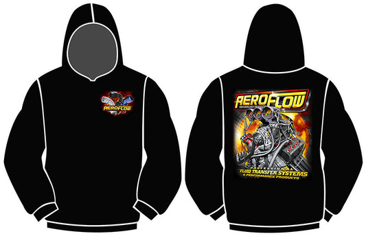Aeroflow 'Nitro Hemi' Black Hoody (XX-Large) (AFNITRO2HOOD-2XL)