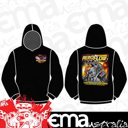 Aeroflow Performance Products AFNITRO2HOOD-3XL 'Nitro Hemi' Black Hoody (XXX-Large) ()